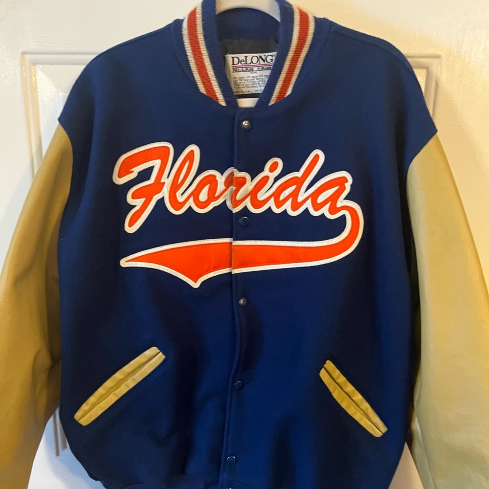 Vintage Florida Gators Woolen Bomber jacket size X-Large